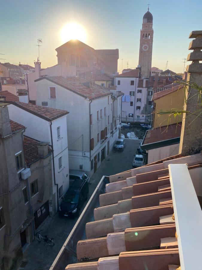Laguna Blu Camera Tramonto Con Terrazza Panoramica In Comune Chioggia Dış mekan fotoğraf