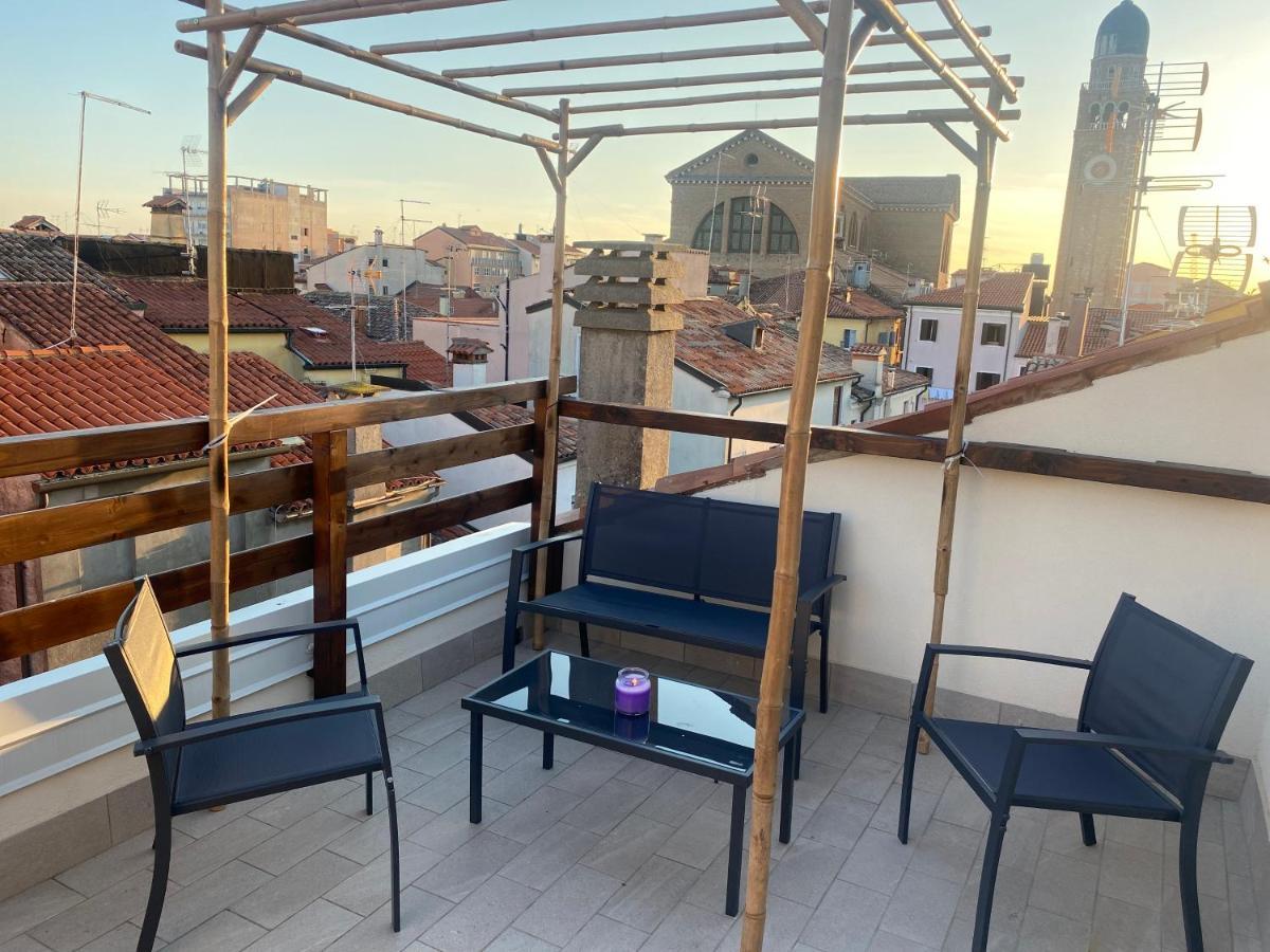 Laguna Blu Camera Tramonto Con Terrazza Panoramica In Comune Chioggia Dış mekan fotoğraf