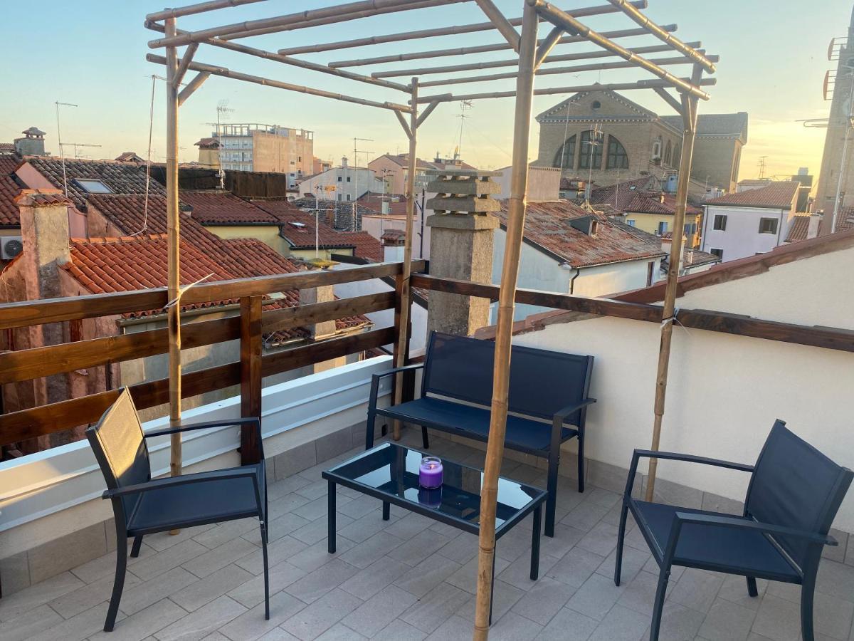 Laguna Blu Camera Tramonto Con Terrazza Panoramica In Comune Chioggia Dış mekan fotoğraf