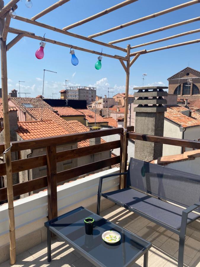 Laguna Blu Camera Tramonto Con Terrazza Panoramica In Comune Chioggia Dış mekan fotoğraf